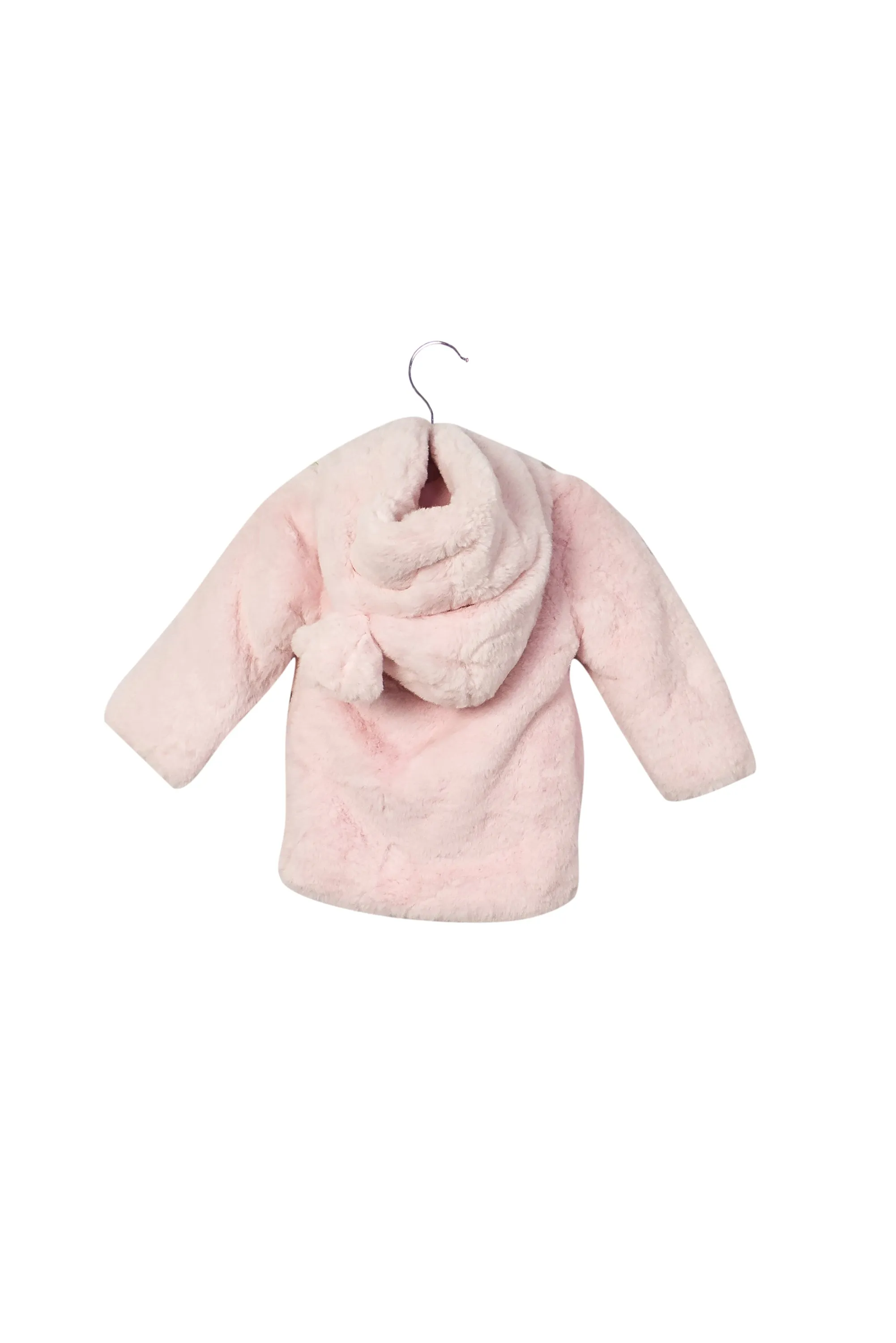 10034964B Lili Gaufrette Baby~Faux Fur Jacket 6M