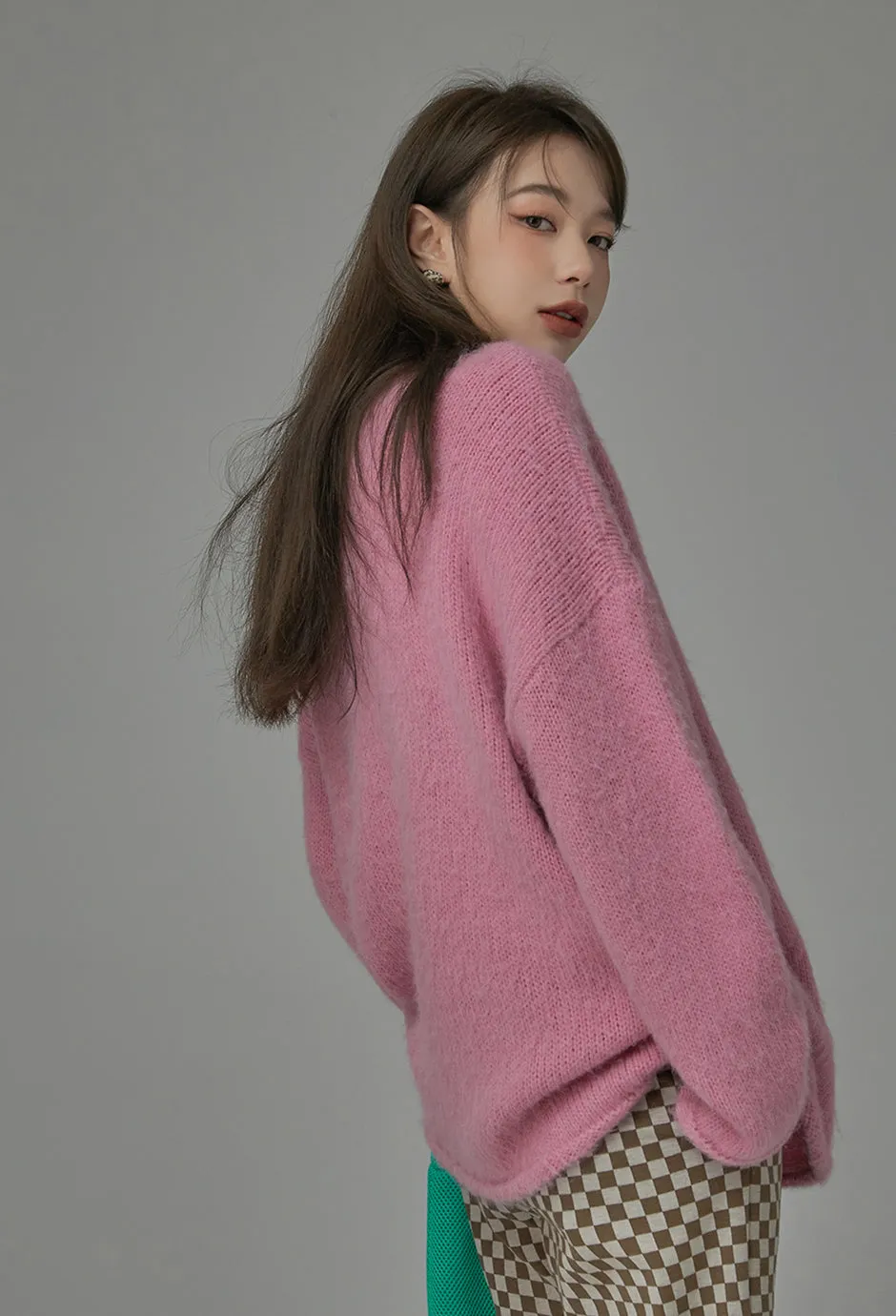 A Big Personality Long Knit Sweater