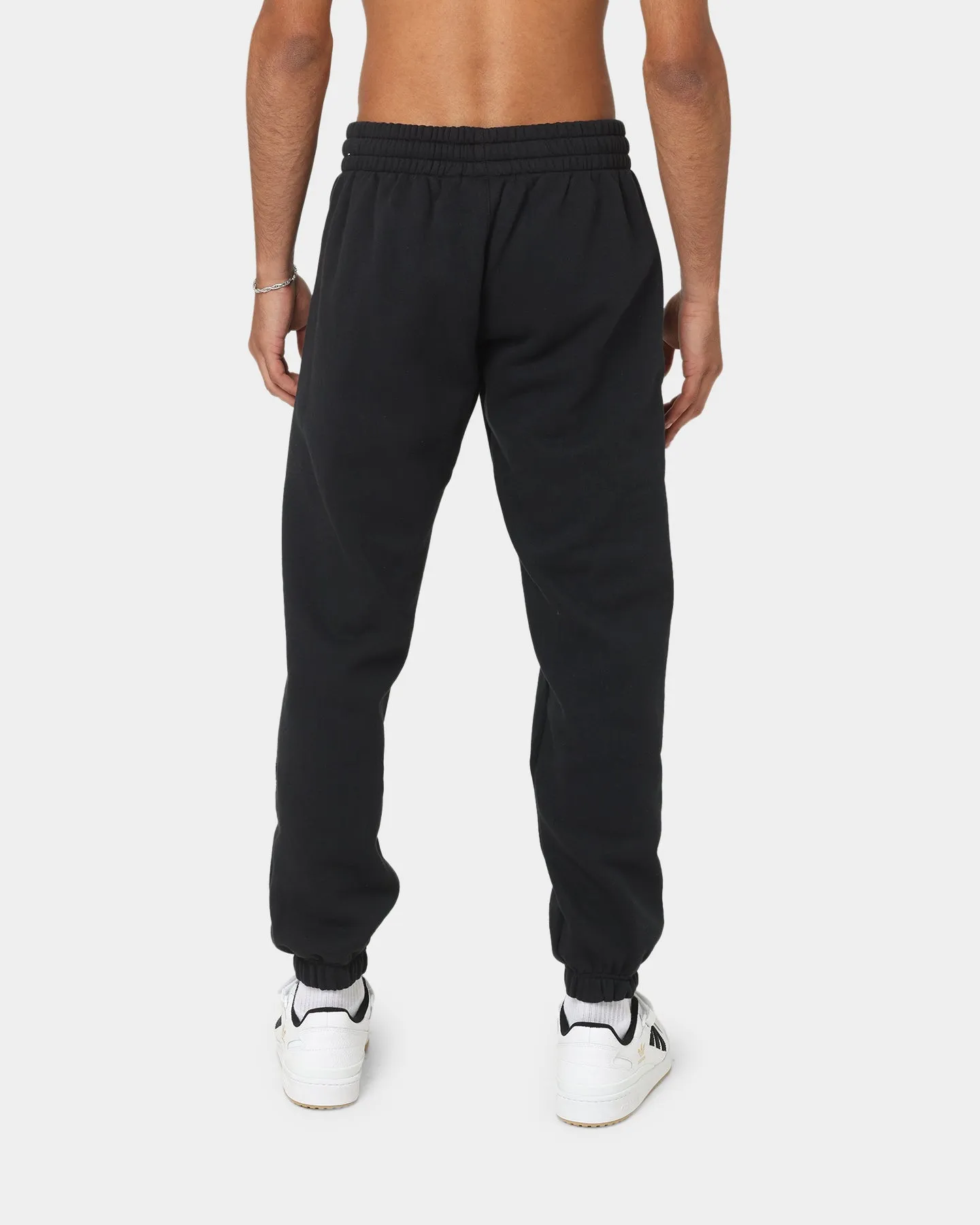 Adidas Trefoil Linear Sweat Pants Black