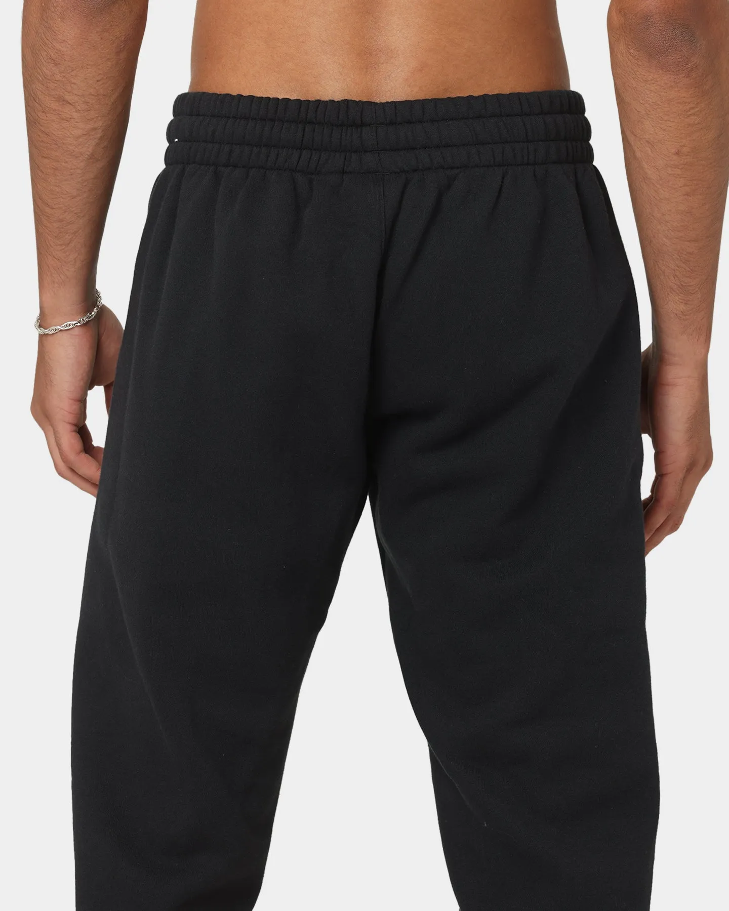 Adidas Trefoil Linear Sweat Pants Black