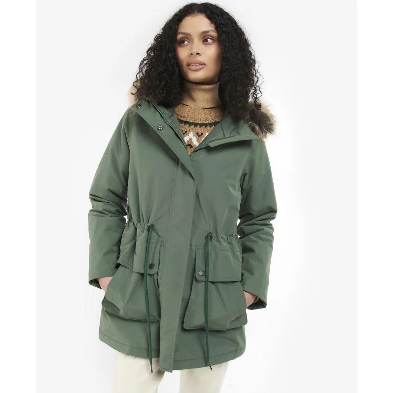 Barbour Ellison Ladies Waterproof Jacket - Alchemy Green