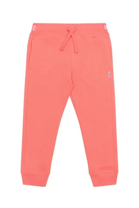 Bonds Logo Fleece Trackie - Salmon Dance