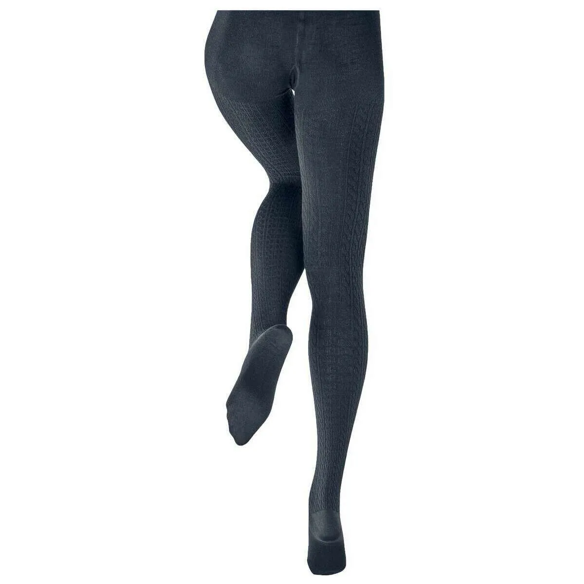 Burlington Cosy Cottage Tights - Space Blue