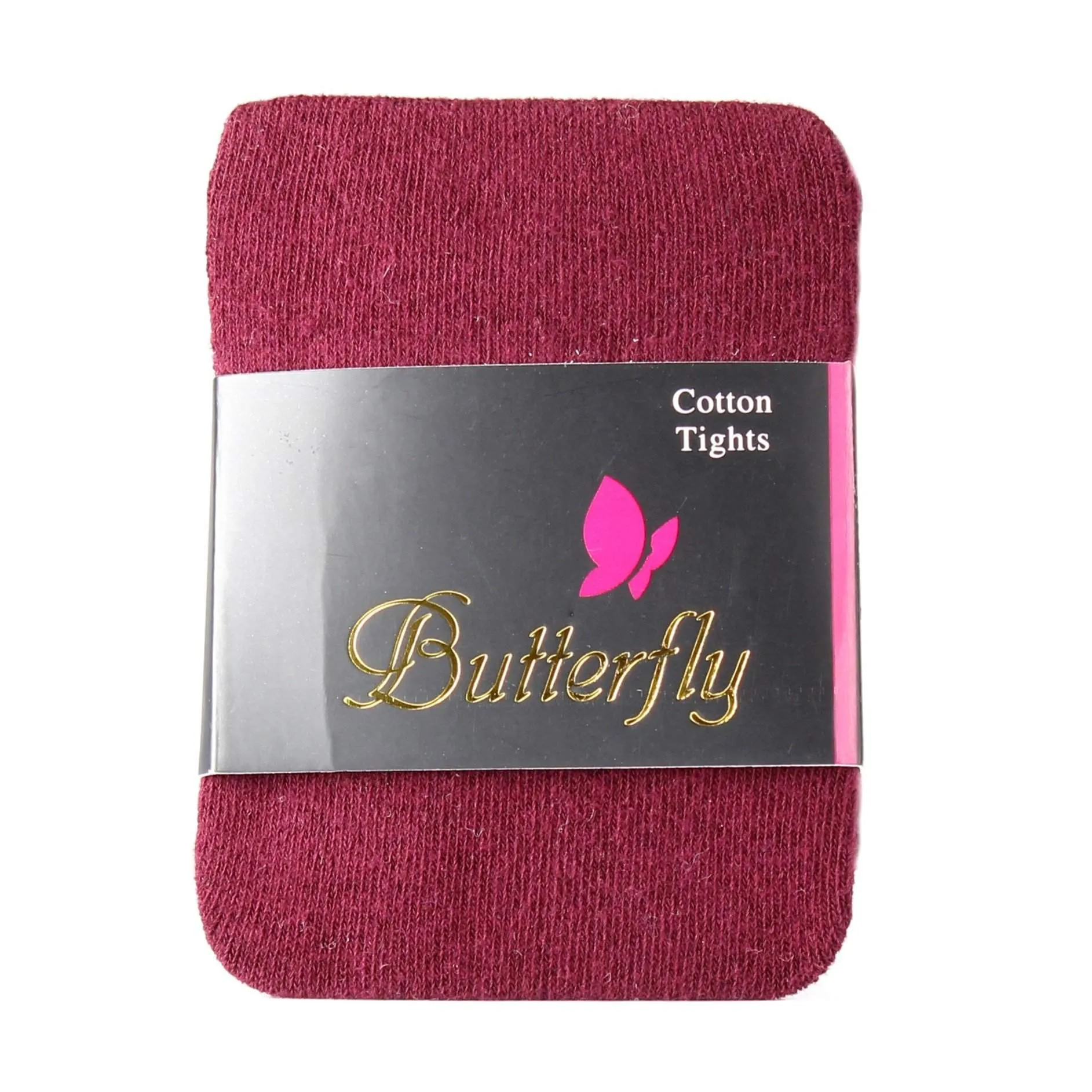 Butterfly Cotton-Spandex Girls Tights