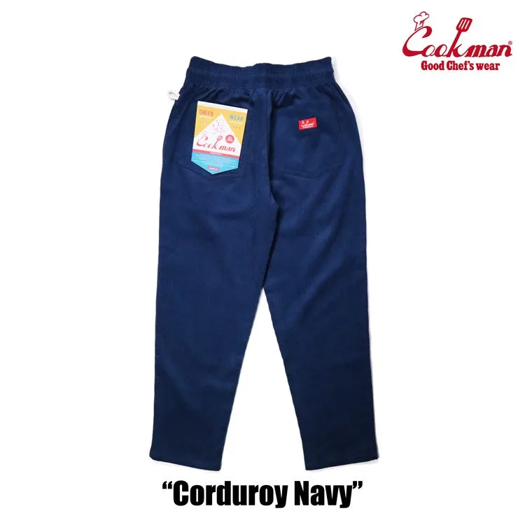 Cookman Chef Pants - Corduroy : Navy