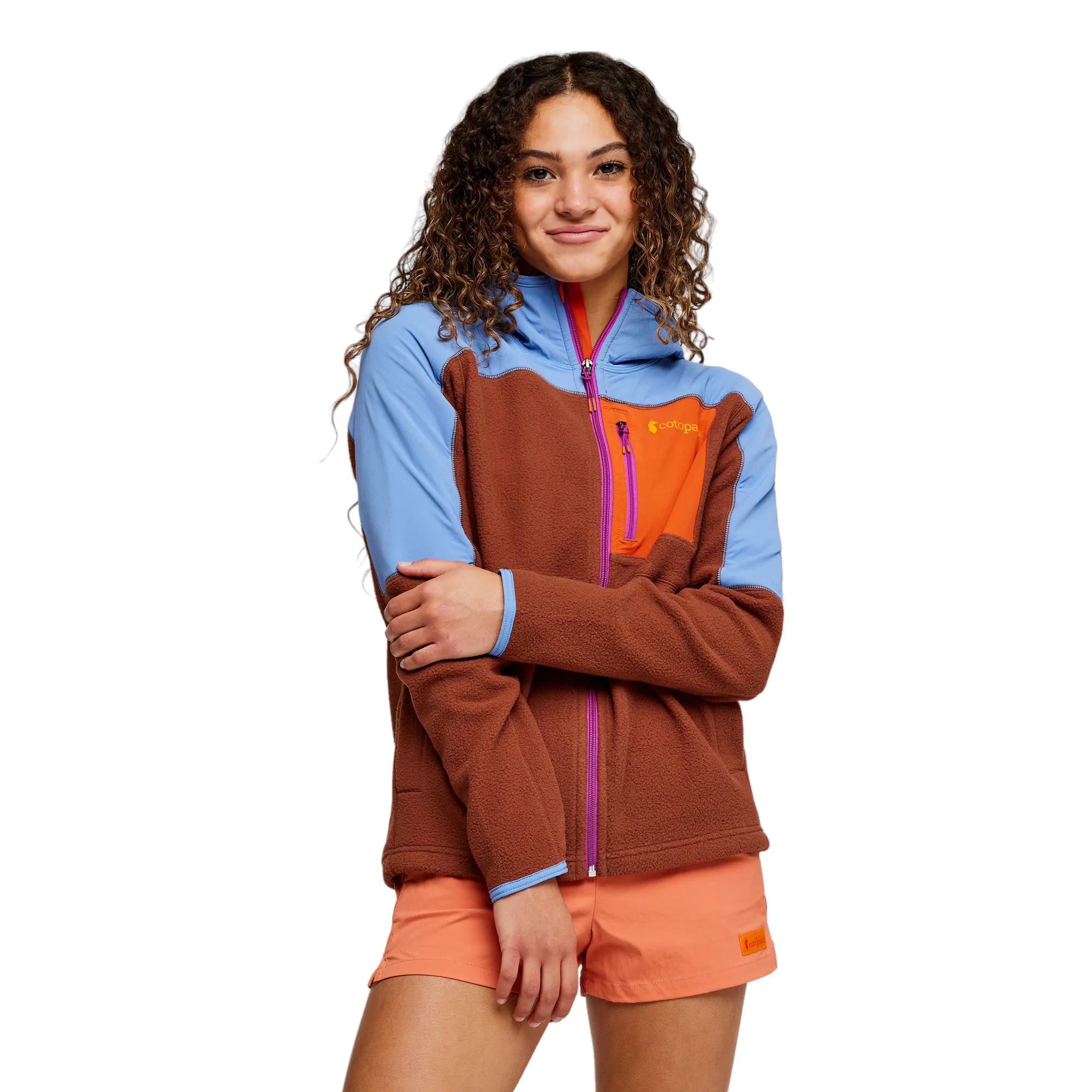 Cotopaxi Women's Abrazo Hooded Full-Zip Fleece Jacket