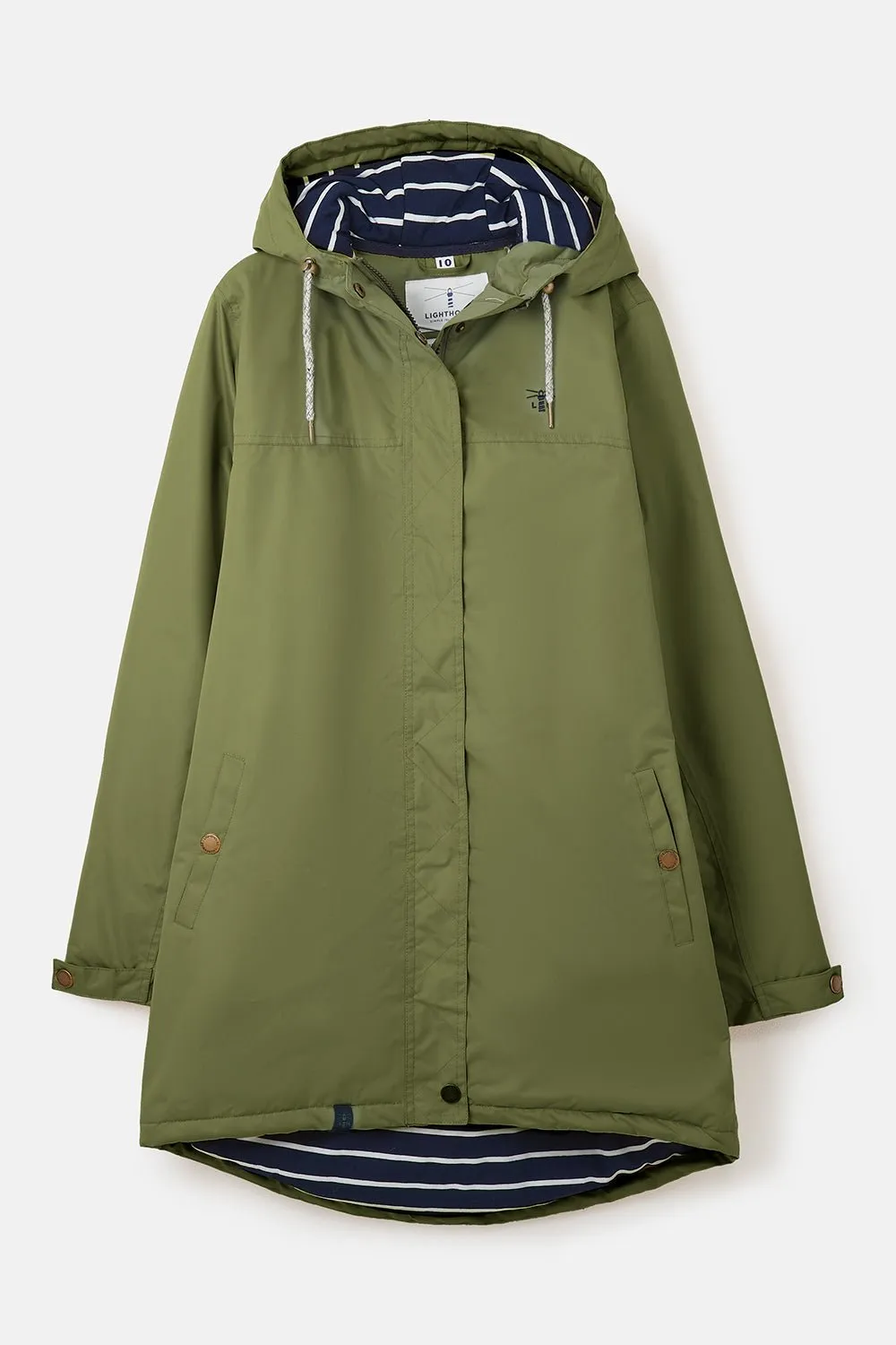 Eva Long Coat - Olive