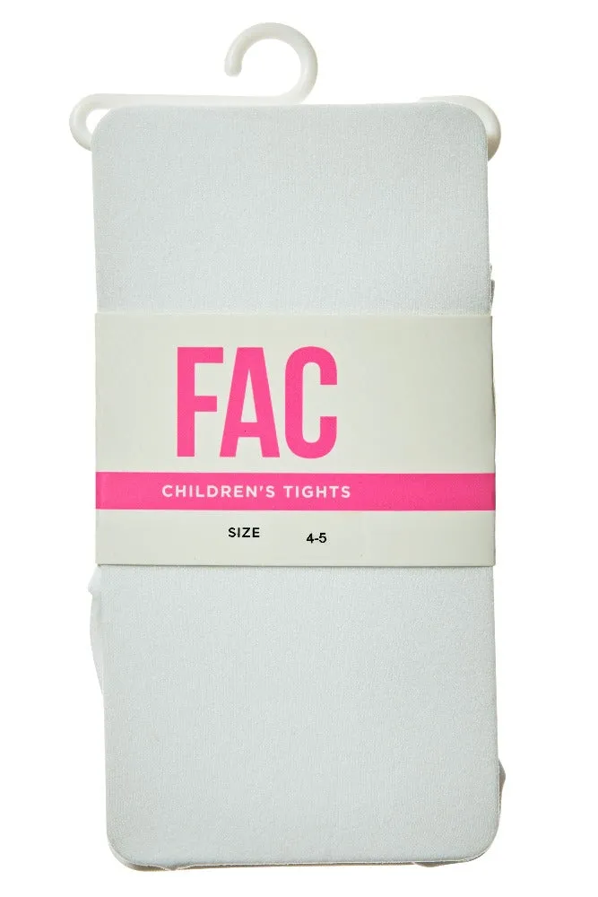 FAC - Cotton Tights White