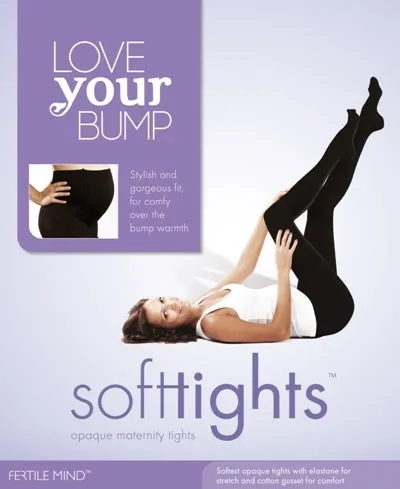 Footed Maternity Tights