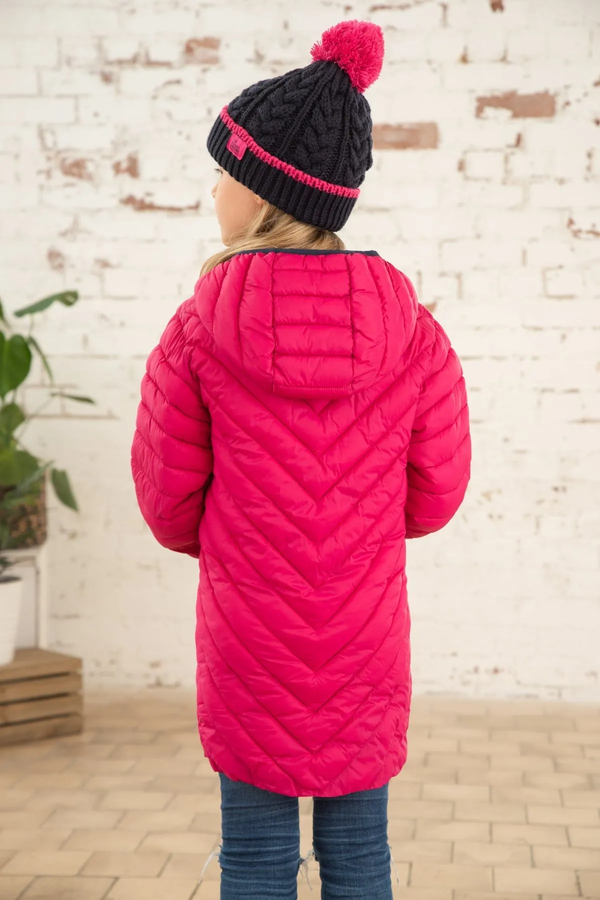 Georgia Coat - Bright Pink