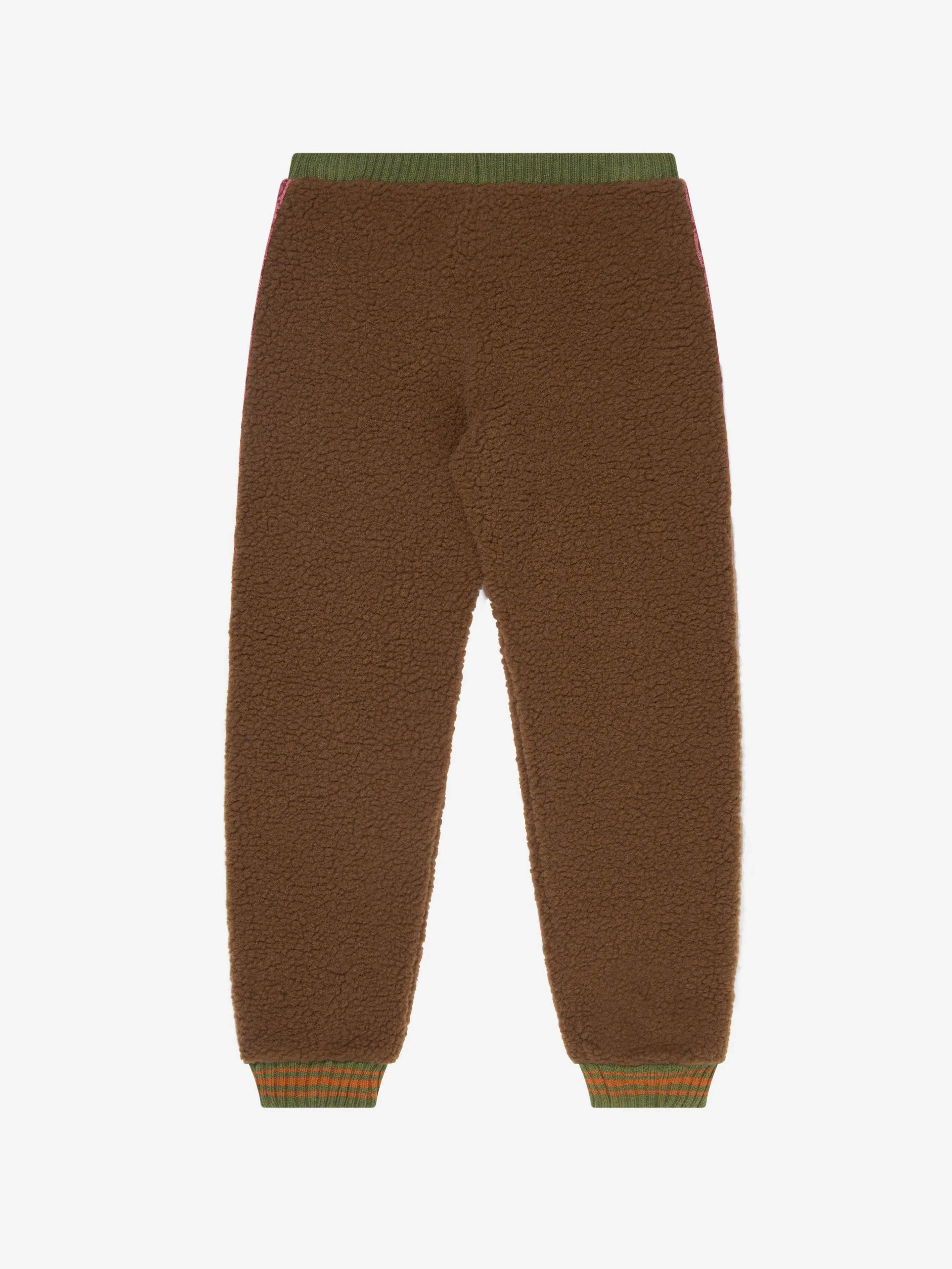 Gucci Girls Fleece Logo Trim Pants