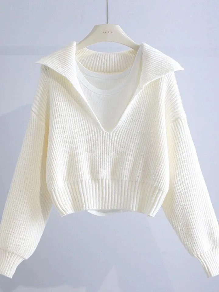 Ivyshape | Cropped Sweaters