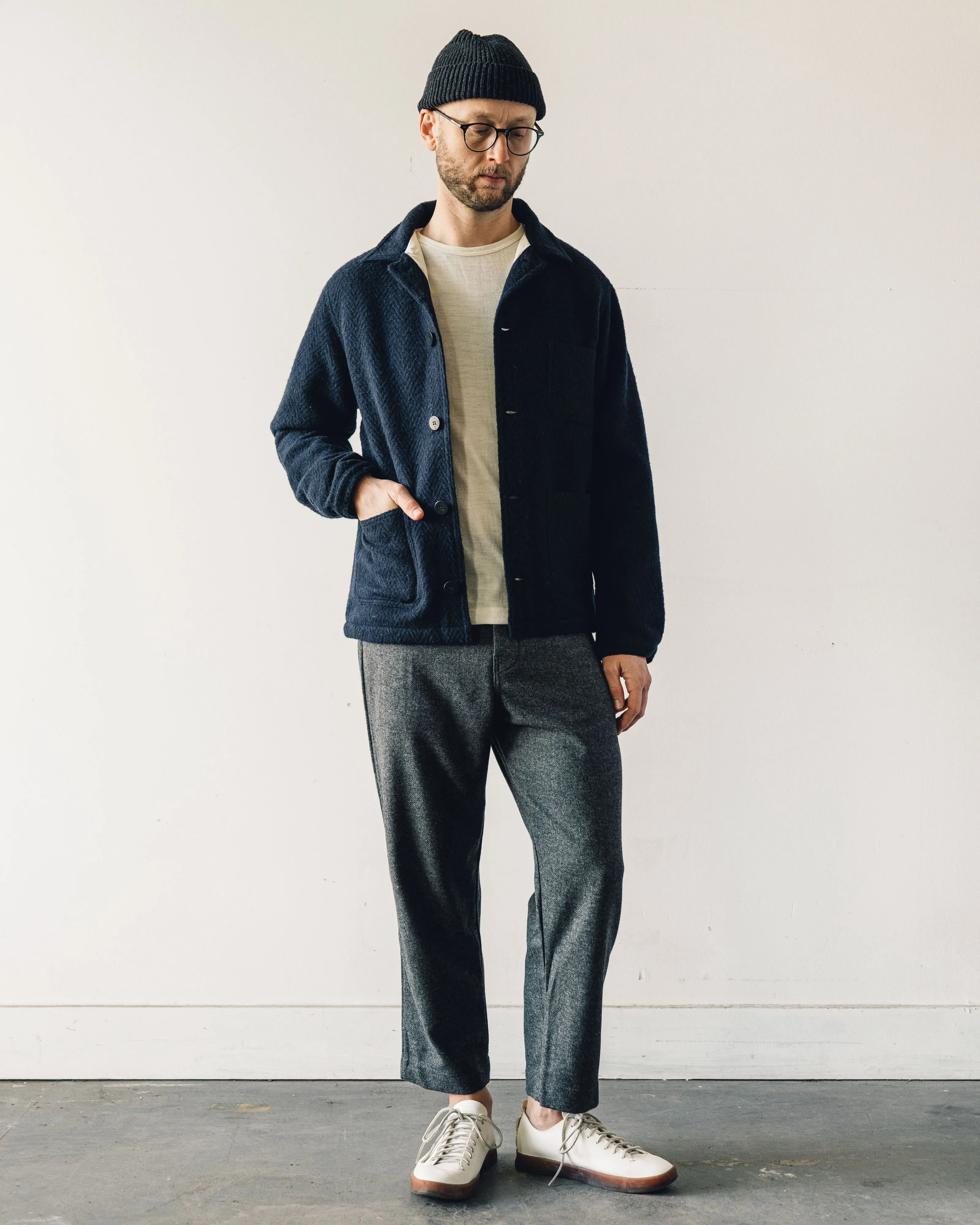 La Paz Baptista Wool Jacket, Navy