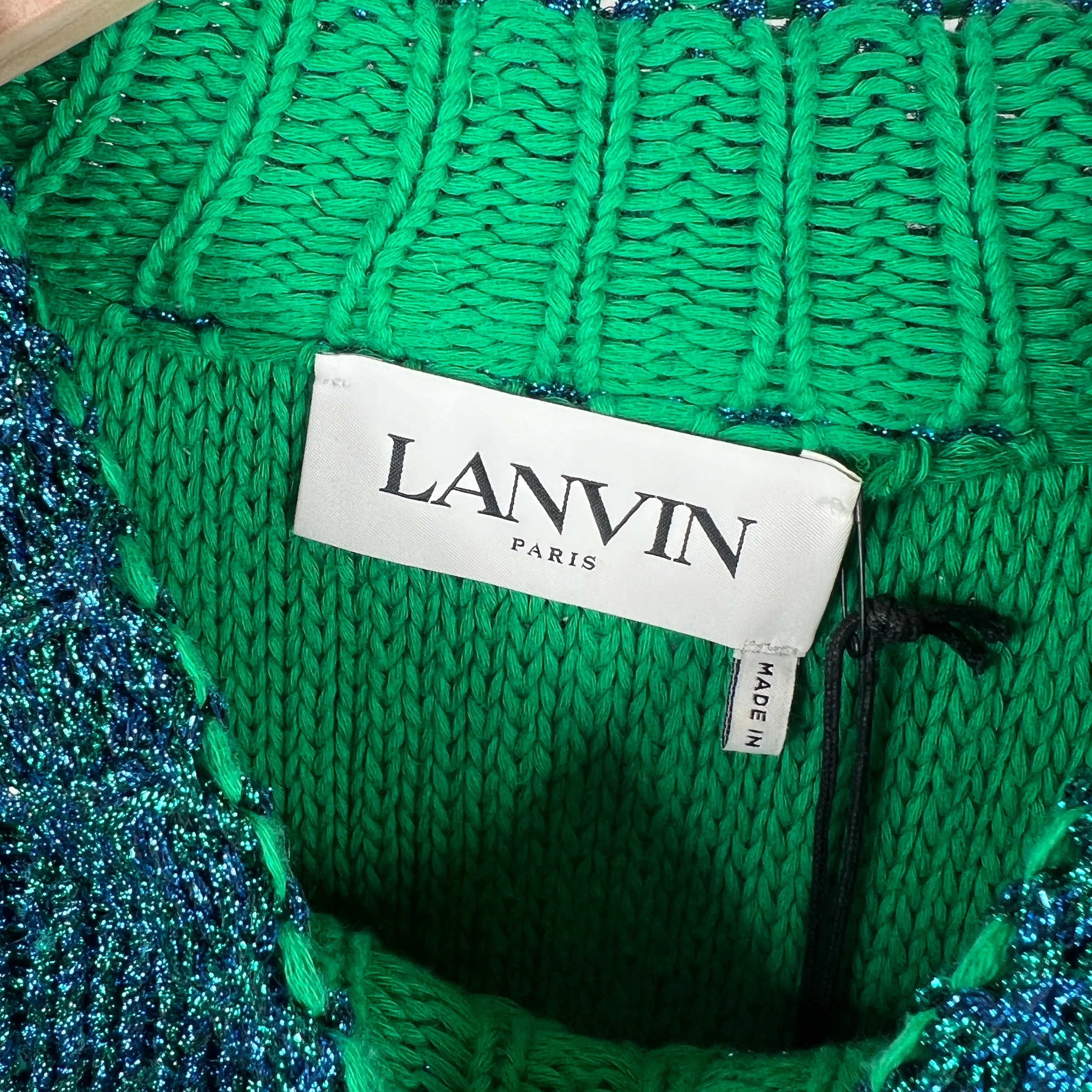 Lanvin Glitter Knit Sweater