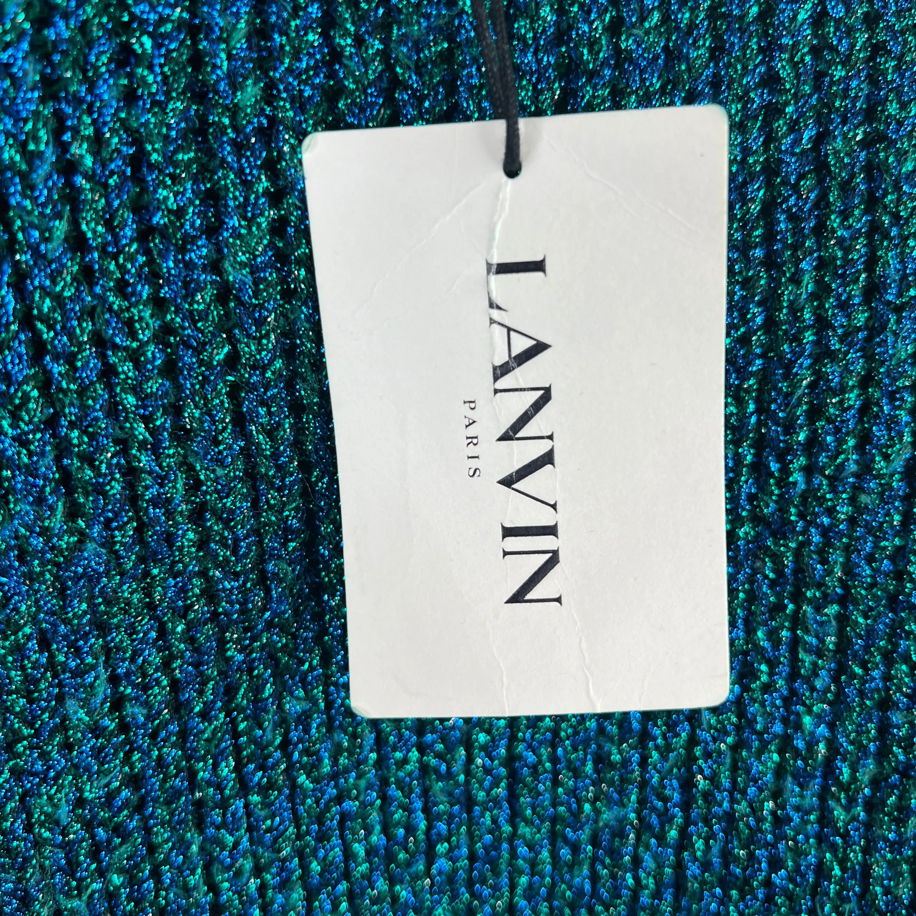 Lanvin Glitter Knit Sweater