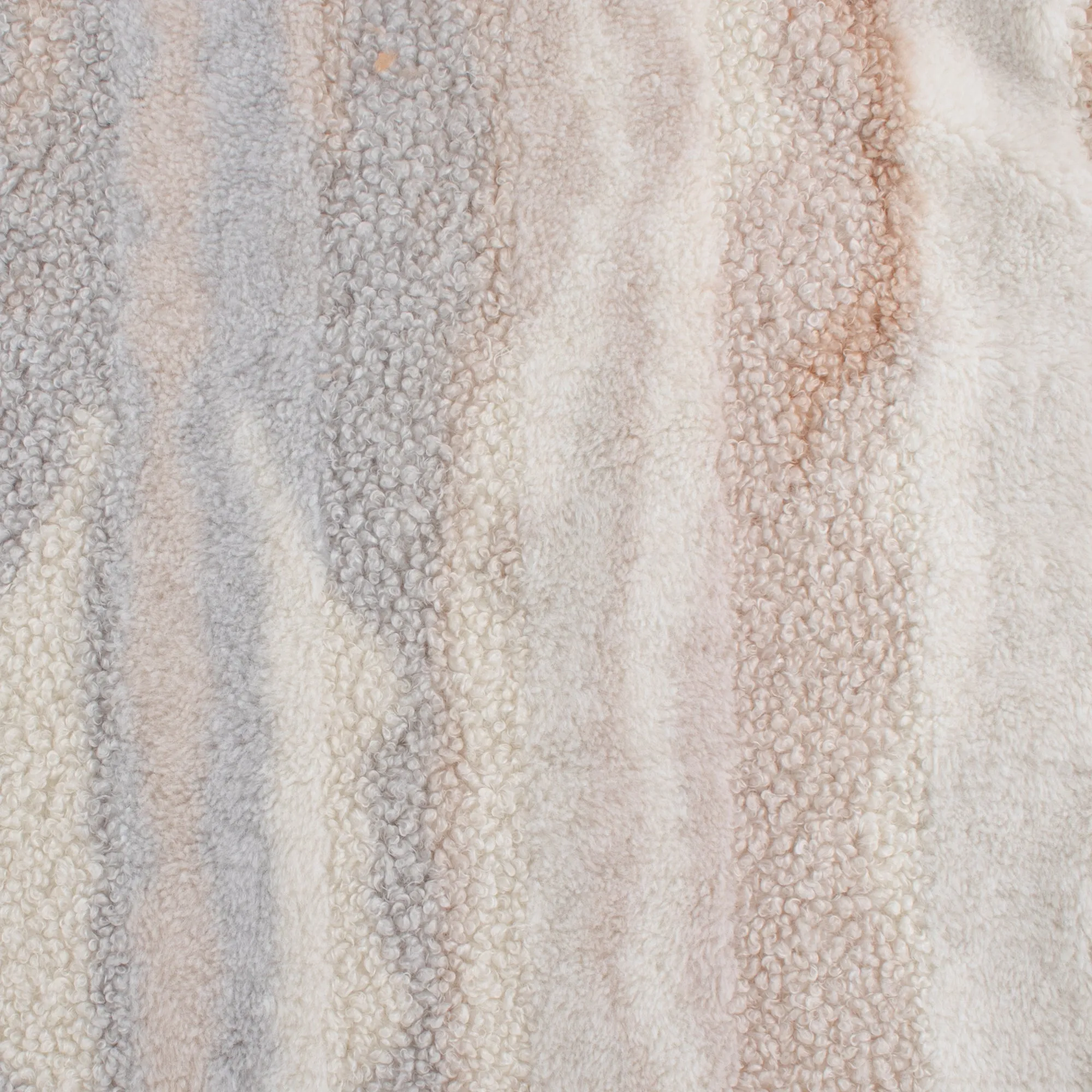 MARBLED Fur - 004 - Cream & Grey