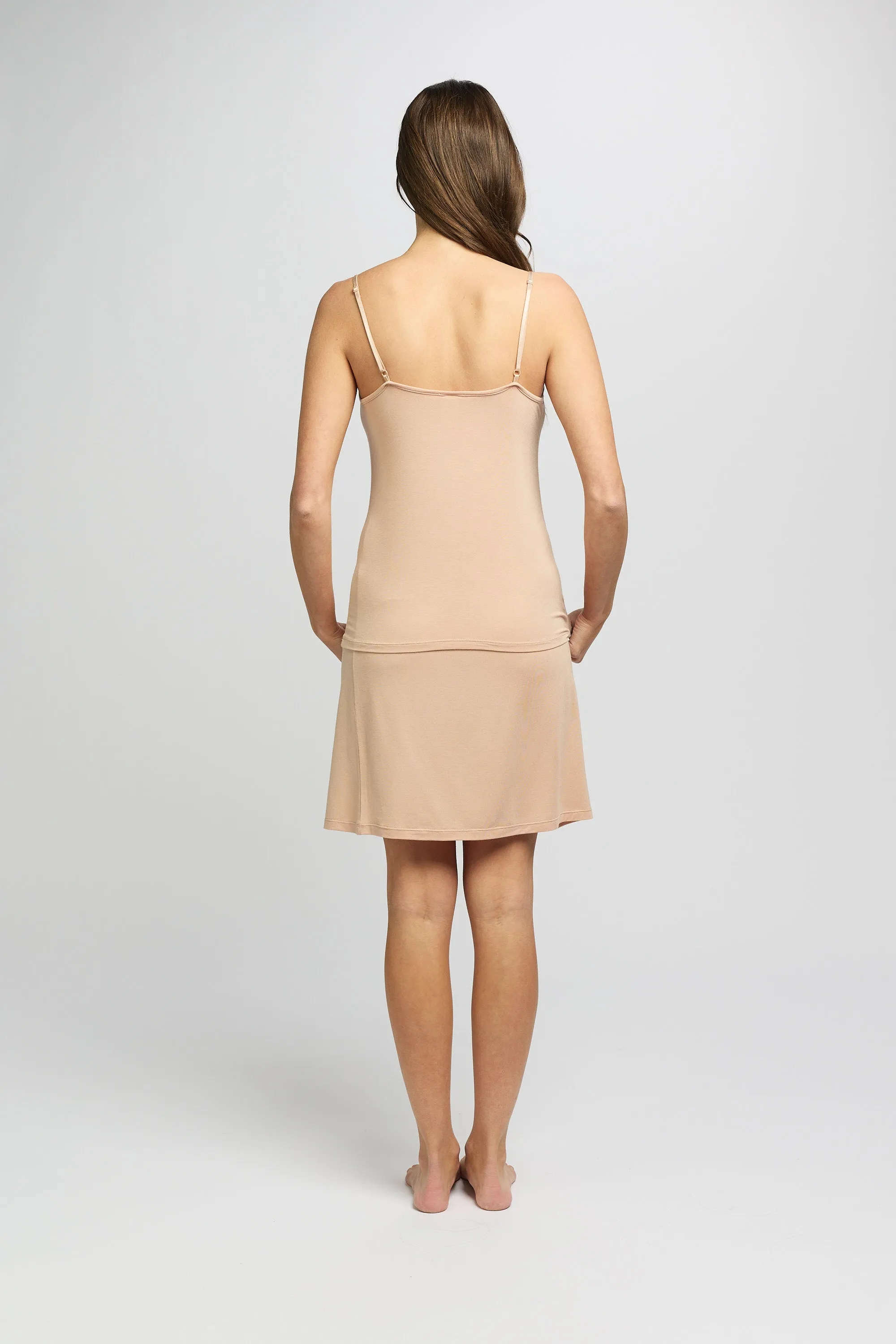 Modal Half Slip - Nude