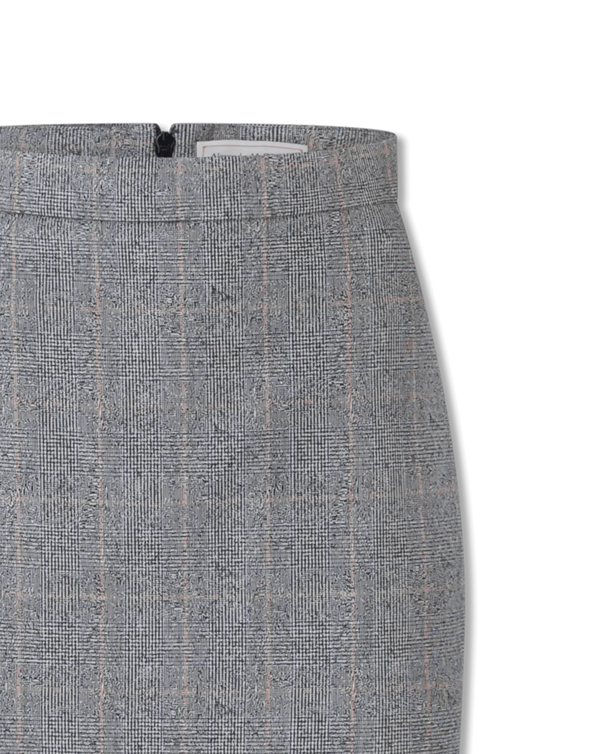 Pleated Wool Mini Skirt