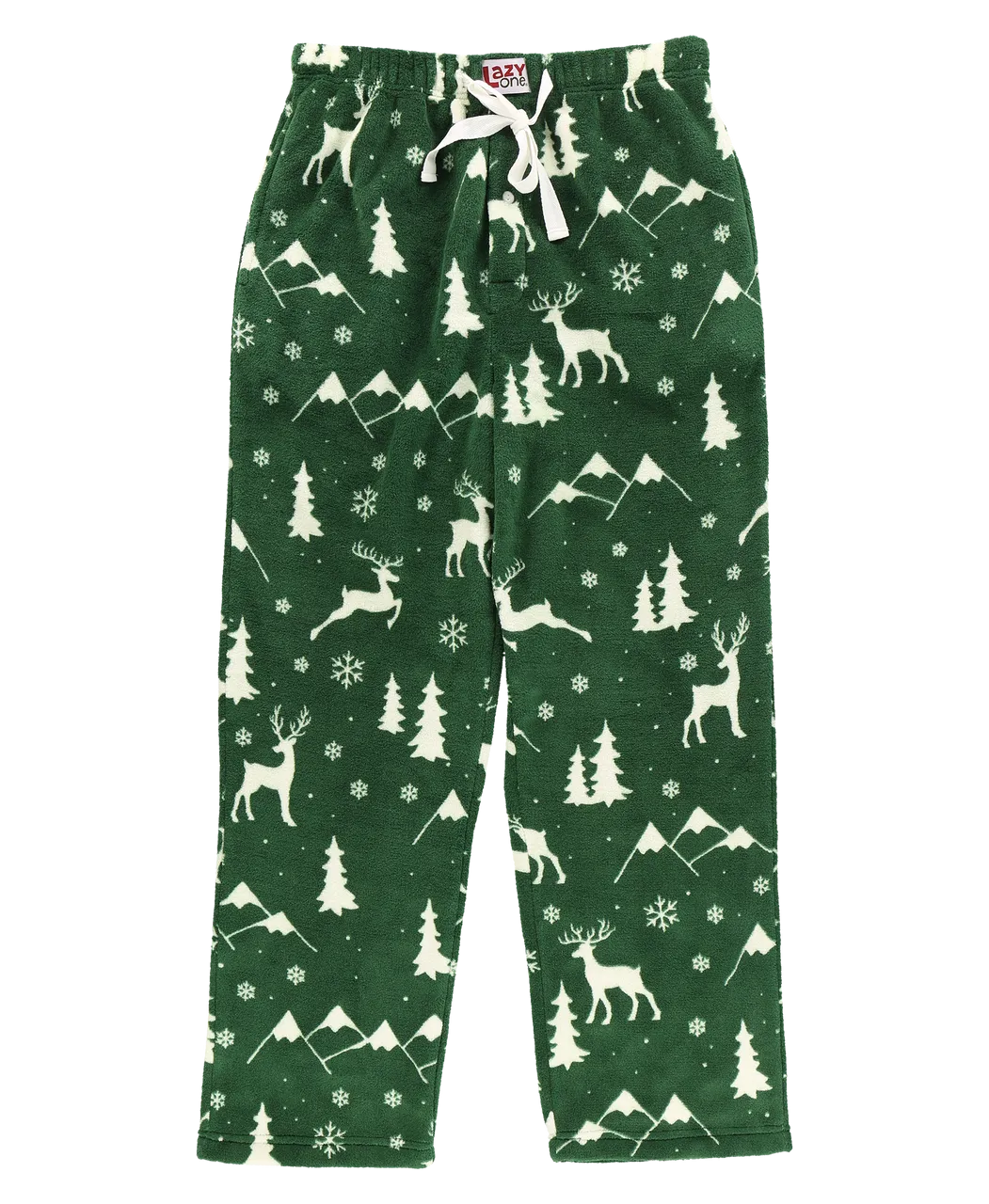 Reindeer Men's Fleece Pj Pants