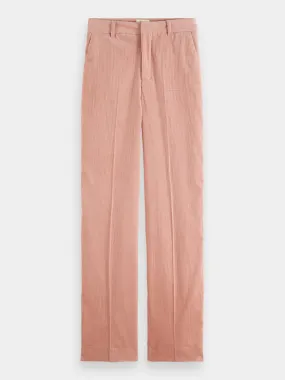 Ripple high waist corduroy pants