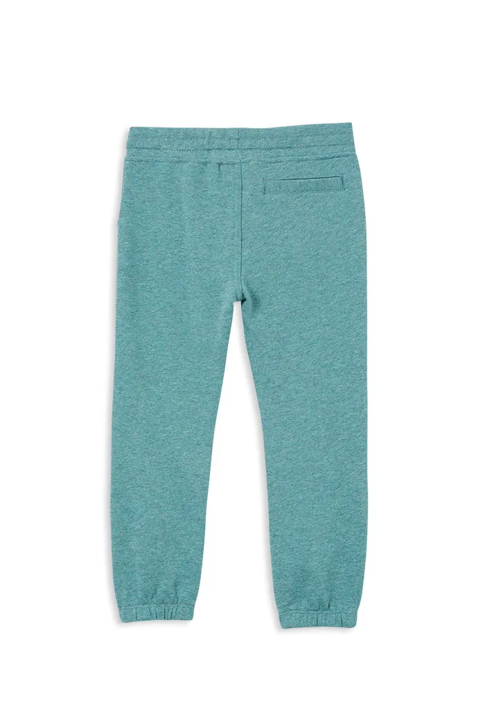 Sage Green Fleece Track Pant