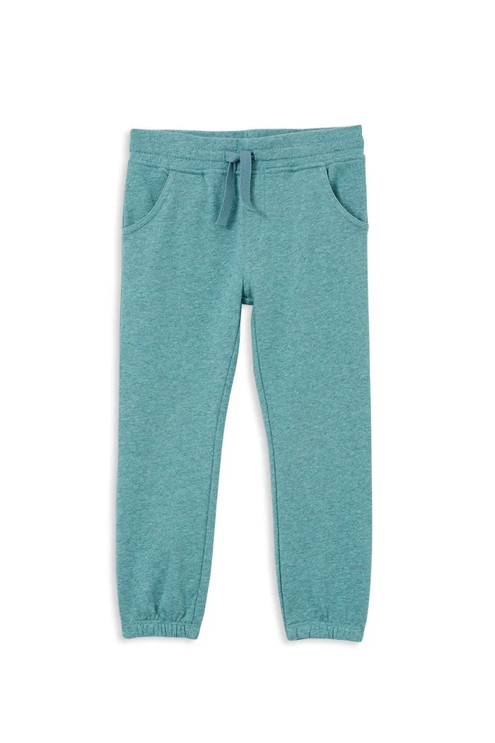 Sage Green Fleece Track Pant