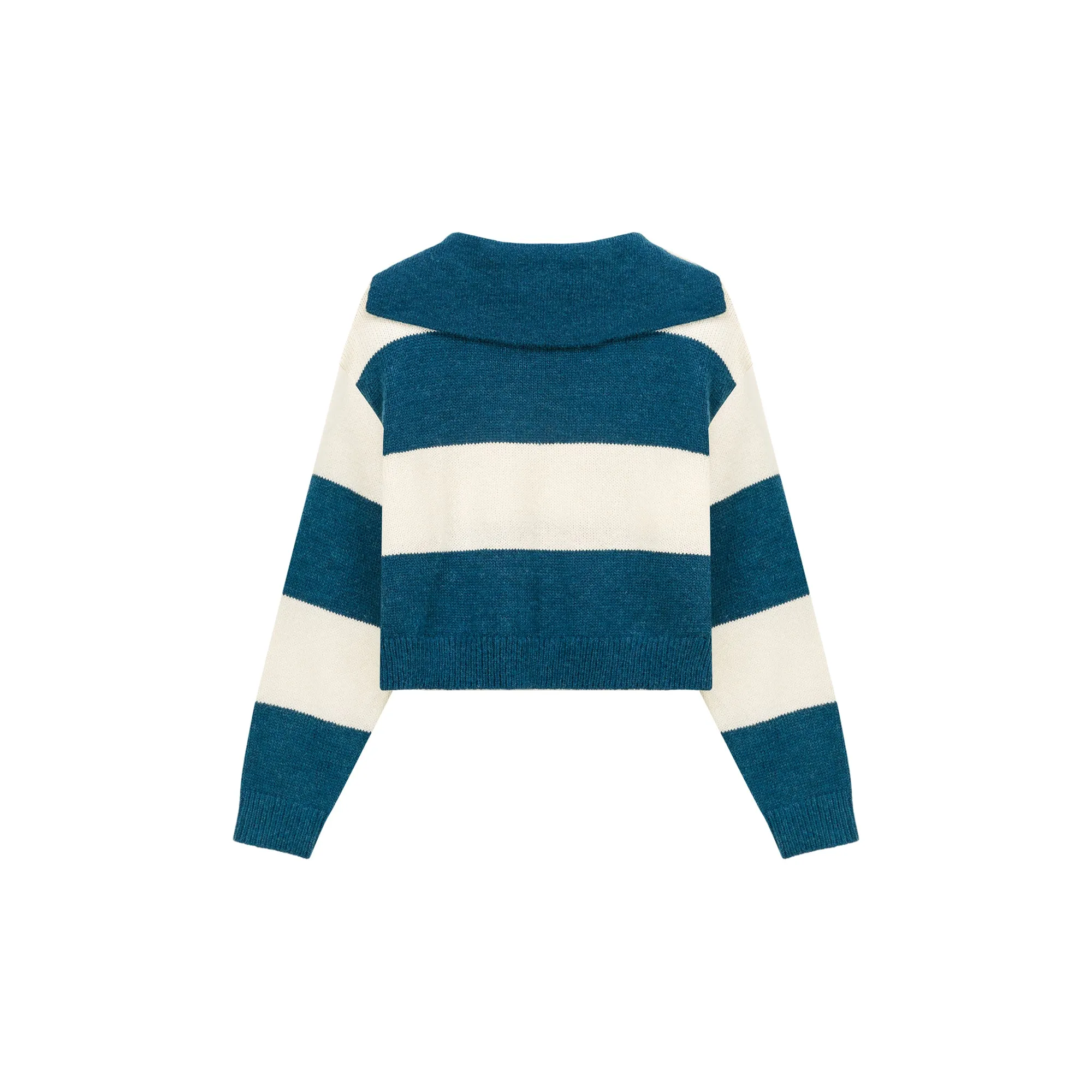 Sailor Color Scheme Knit Sweater