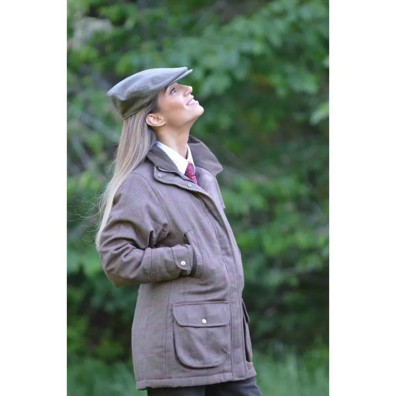 Schoffel Ptarmigan GORE-TEX Ladies Tweed Waterproof Coat - Sussex Tweed