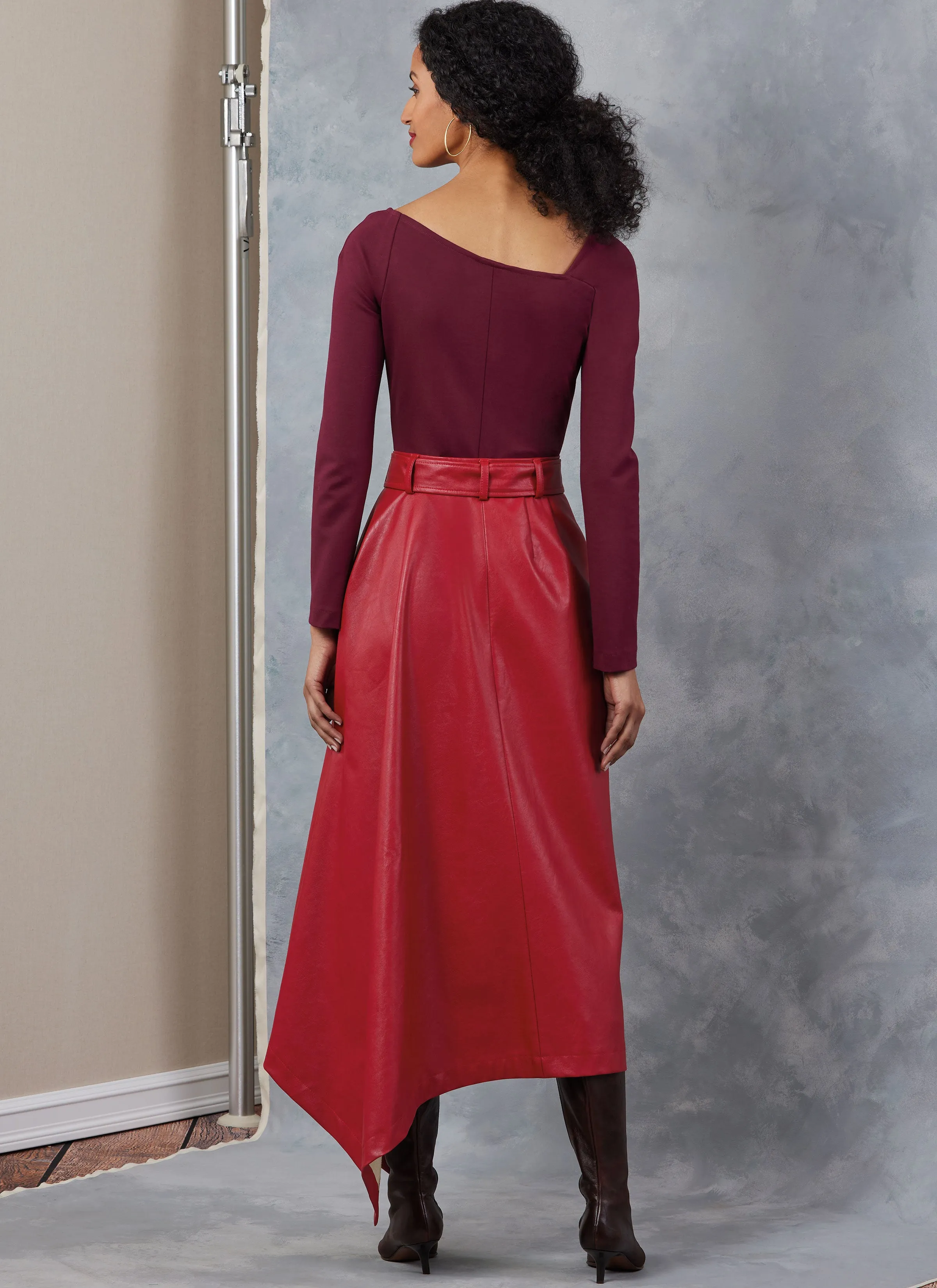 Vogue Sewing Pattern 2050 Skirts and Belt