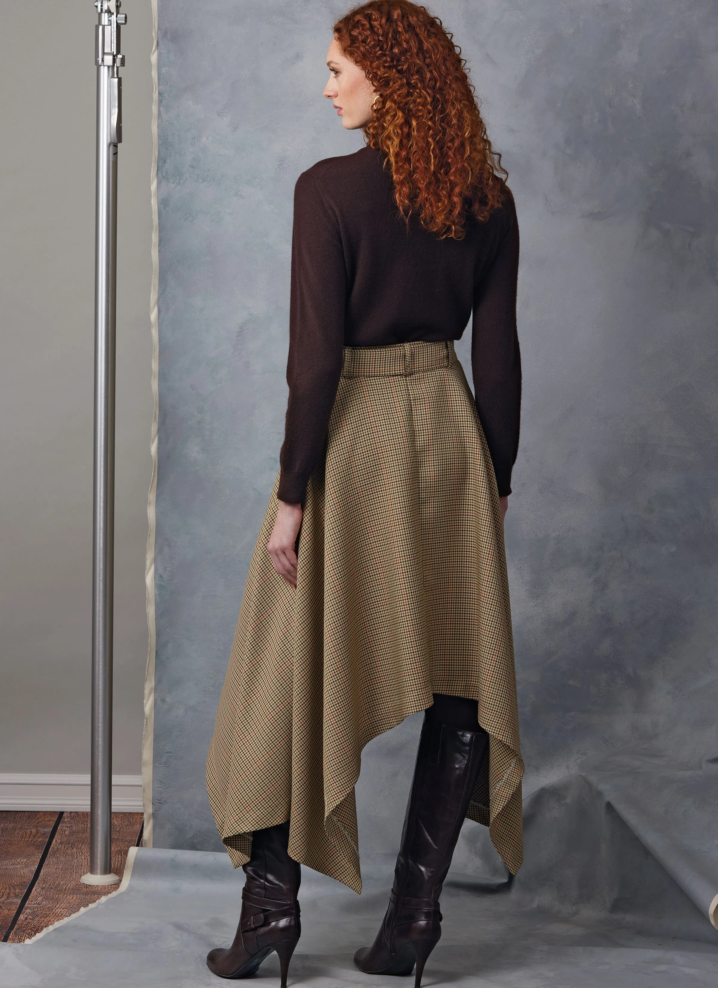 Vogue Sewing Pattern 2050 Skirts and Belt