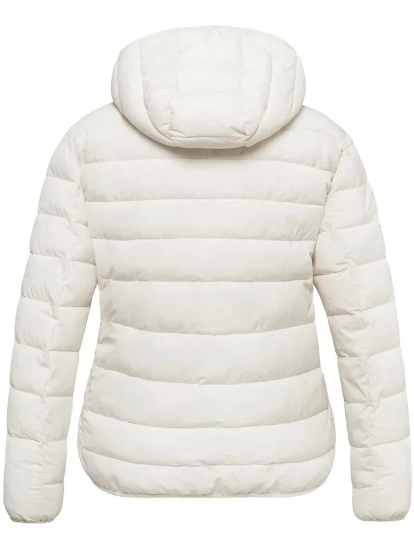 Women's Plus Size Hooded Winter Jacket Lightweight Quilted Recycled Polyester Puffer Jacket WD