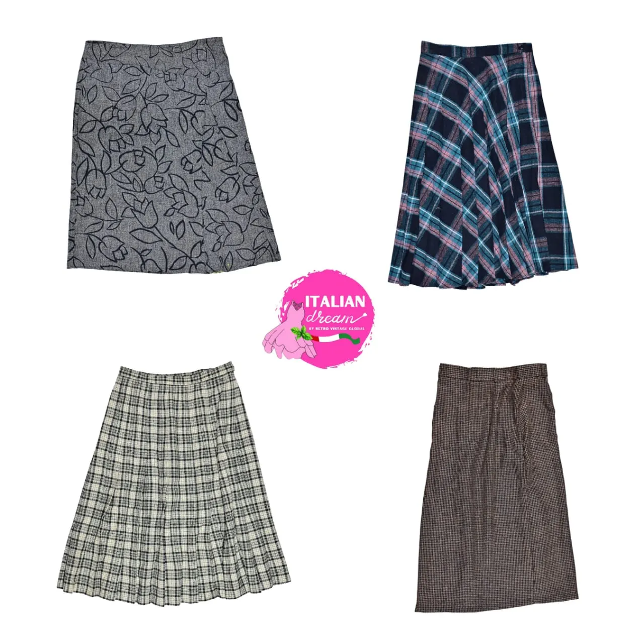 Y2K Premium Quality Wool Skirts