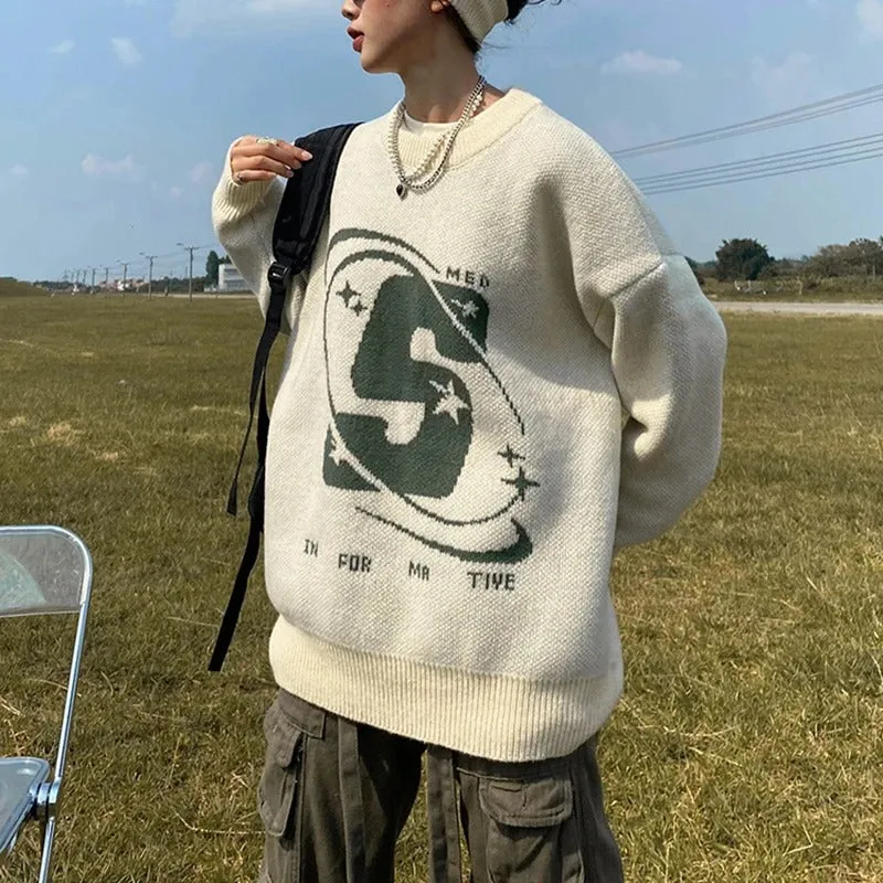 Y2K Universe Graphic Sweater