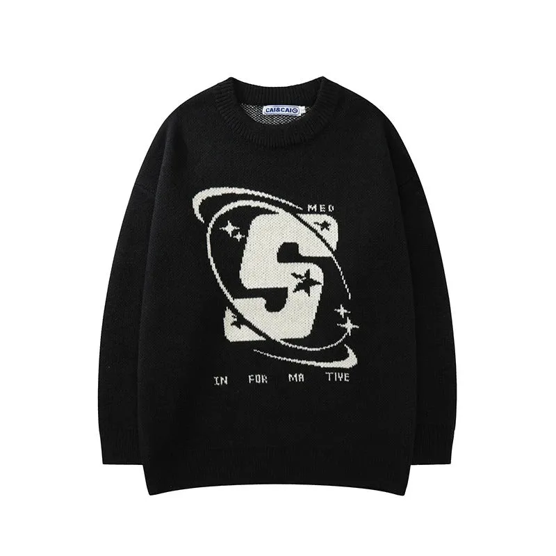 Y2K Universe Graphic Sweater